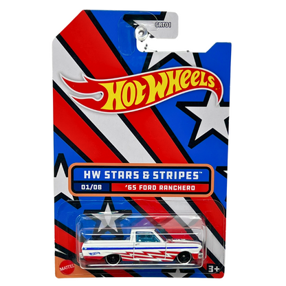 Hot Wheels HW Stars & Stripes 1965 Ford Ranchero 1:64 Diecast