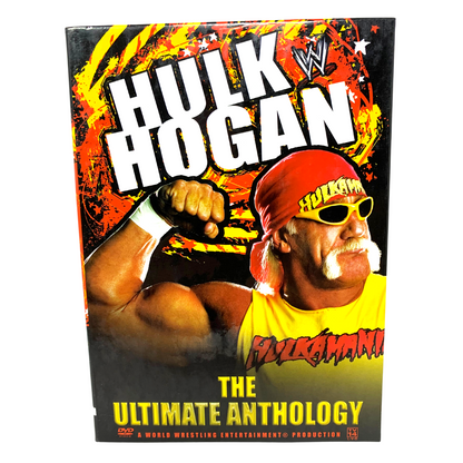 WWE Hulk Hogan The Ultimate Anthology (DVD)  Movie Boxset Good Condition!!!