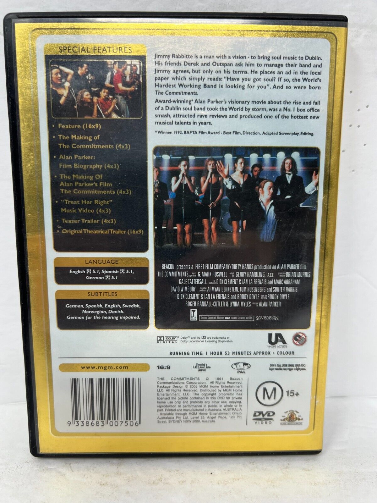 The Commitments (DVD) Music