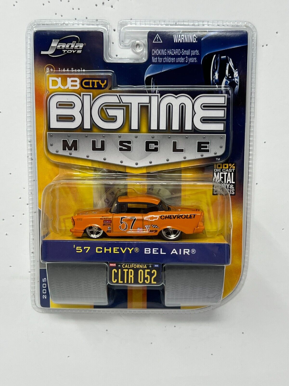 Jada Dub City Bigtime Muscle 1957 Chevy Bel Air 1:64 Diecast