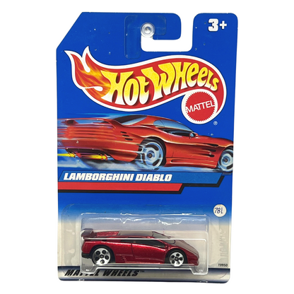 Hot Wheels Lamborghini Diablo 1:64 Diecast Red