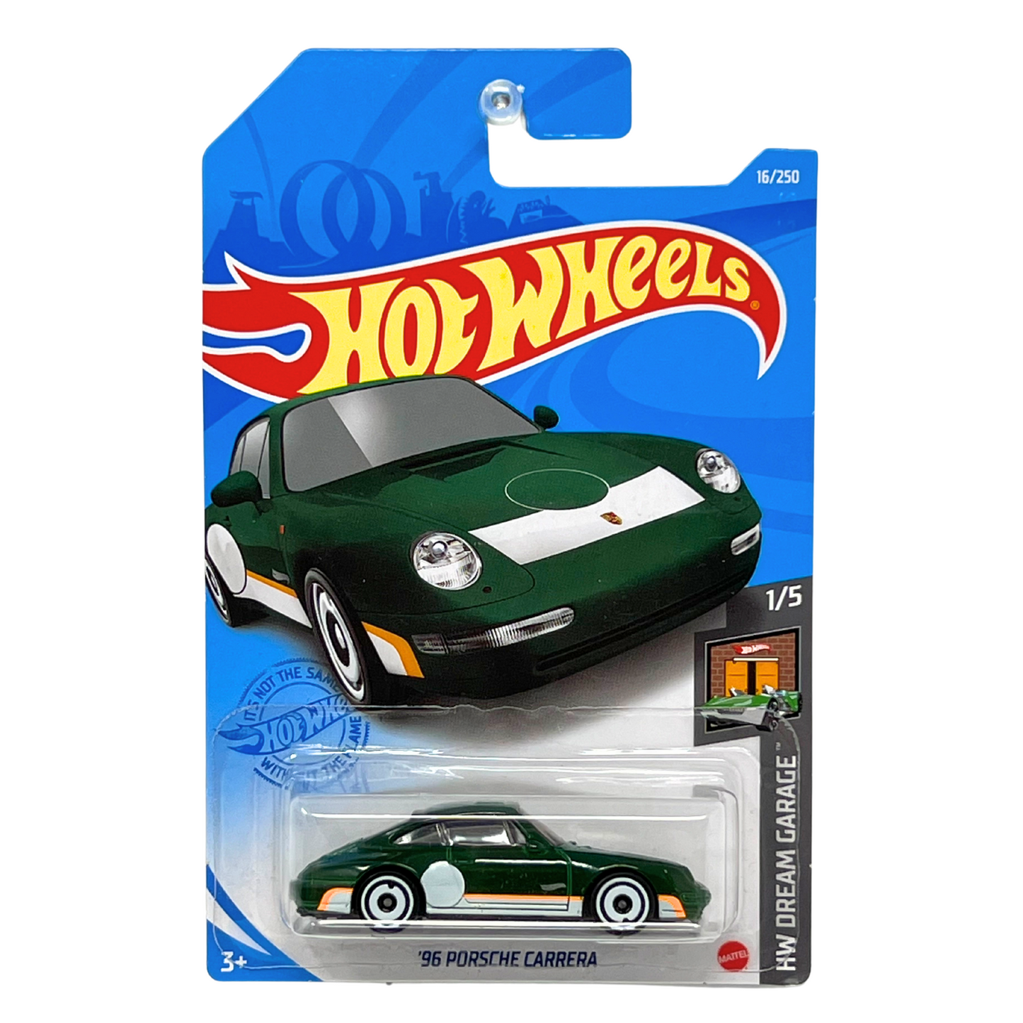 Hot Wheels HW Dream Garage 1996 Porsche Carrera Green 1:64 Diecast