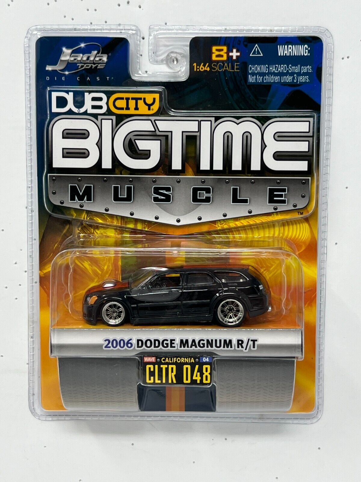 Jada Dub City Bigtime Muscle 2006 Dodge Magnum RT 1:64 Diecast Black