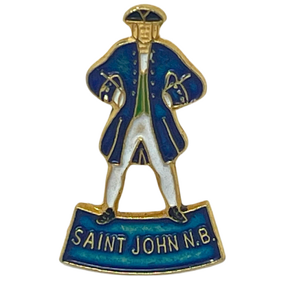 Saint John New Brunswick Souvenir Cities & States Lapel Pin SP5