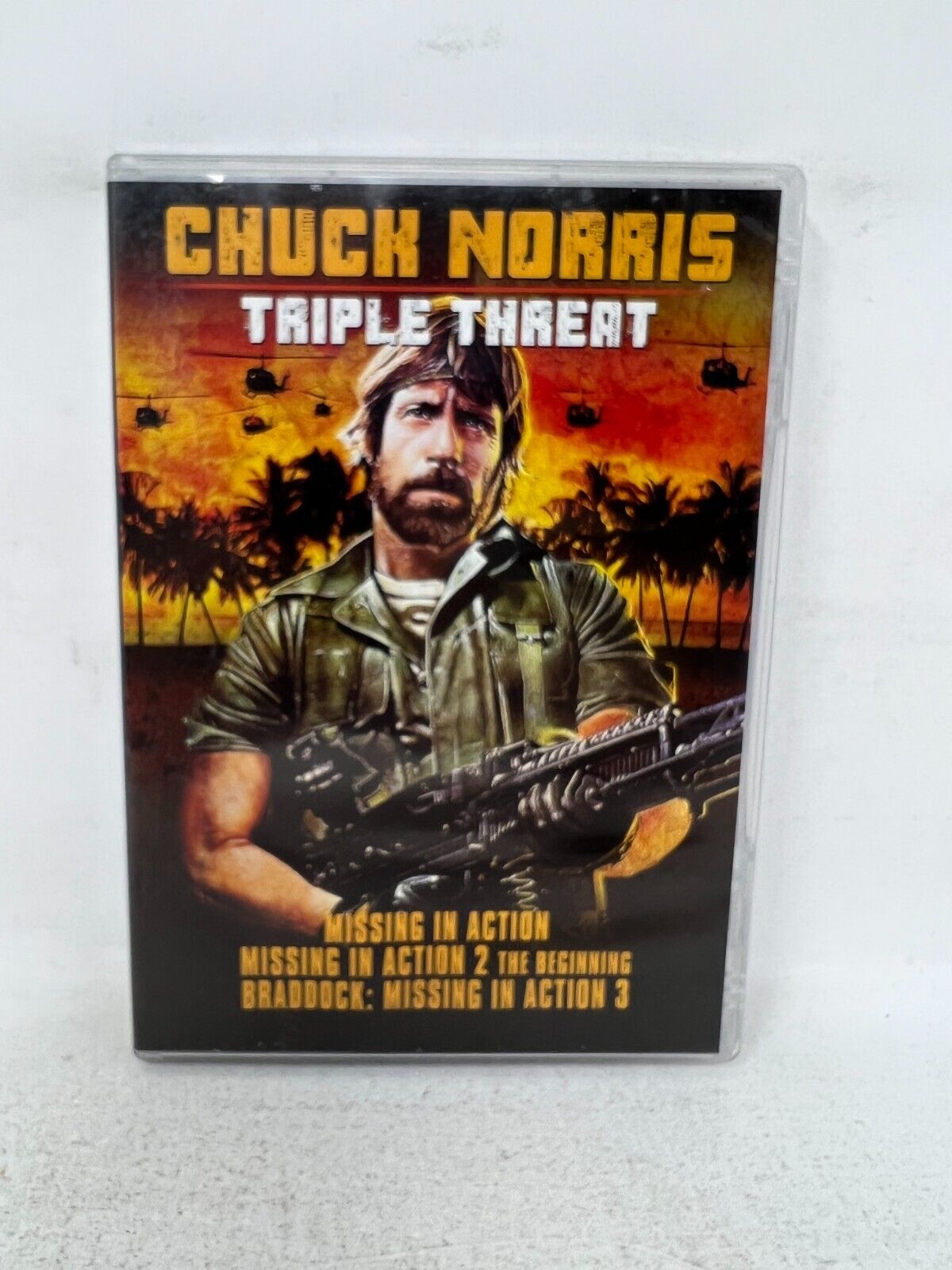 Chuck Norris Triple Threat Missing in Action (DVD) Action Movie Collection