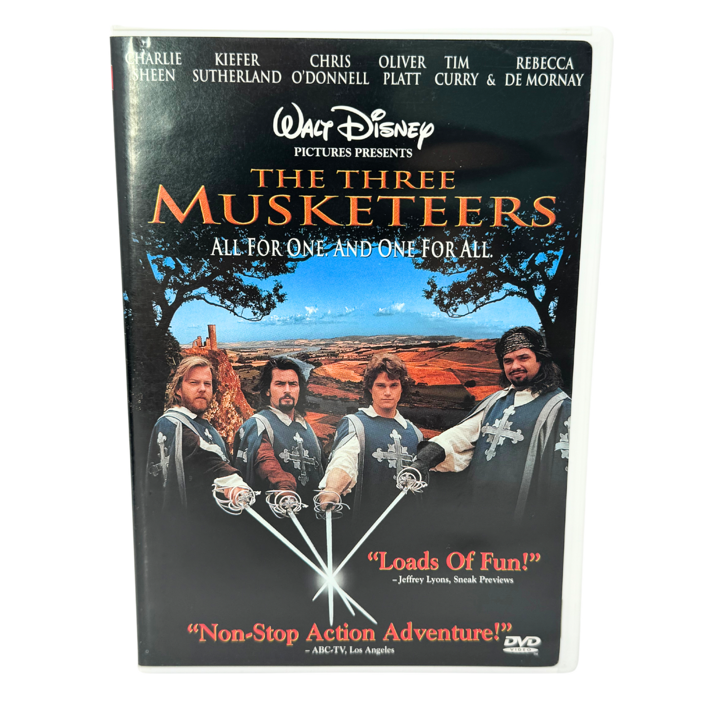 The Three Musketeers (DVD) Disney Live Action Good Condition!!!