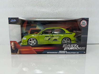 Jada Fast & Furious Brian's Mitsubishi Lancer Evolution VII 1:24 Diecast