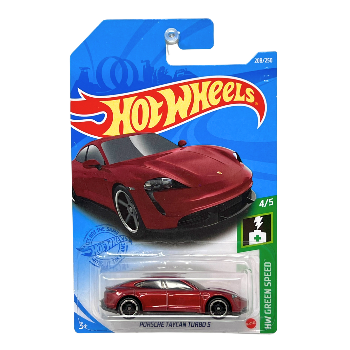 Hot Wheels HW Green Speed Porsche Taycan Turbo S 1:64 Diecast