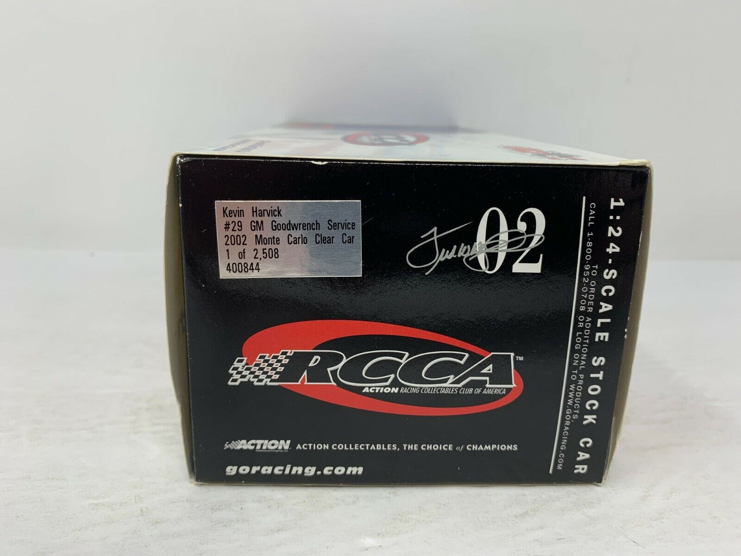 Action Nascar #29 GM Goodwrench Kevin Harvick Clear Monte Carlo 1:24 Diecast