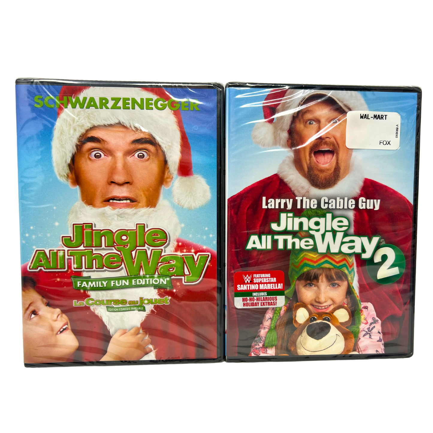 Jingle All the Way 1 & 2 (DVD) Christmas New and Sealed!!!