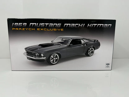 Acme 1969 Ford Mustang Mach 1 HITMAN Prazych Exclusive 1:18 Diecast 1 of 400