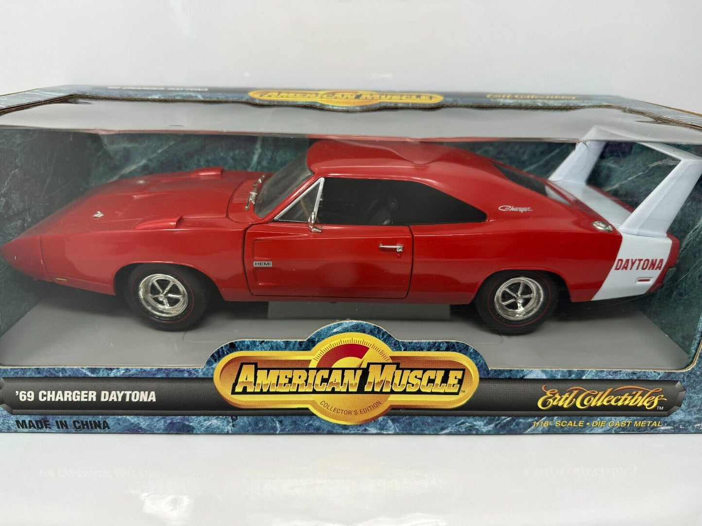 Ertl American Muscle 1969 Dodge Charger Daytona 1:18 Diecast