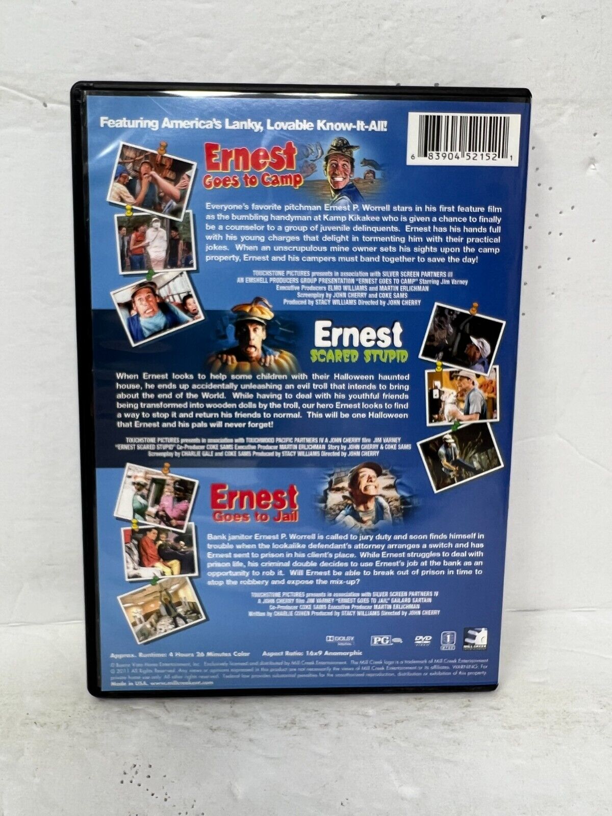 Ernest Triple Feature (DVD) Comedy Good Condition!!!