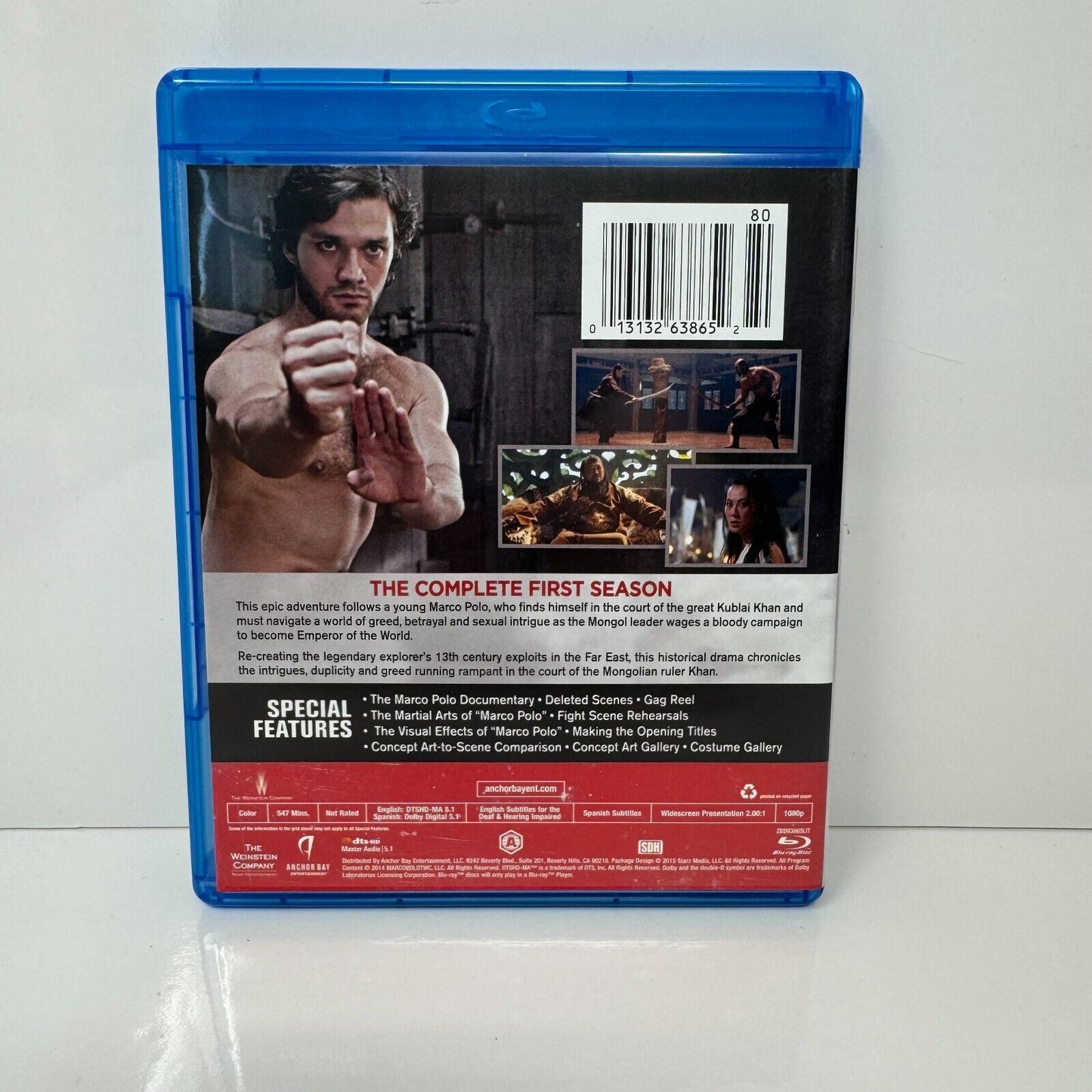 Marco Polo (Blu-ray) TV Series Boxset Good Condition!!!