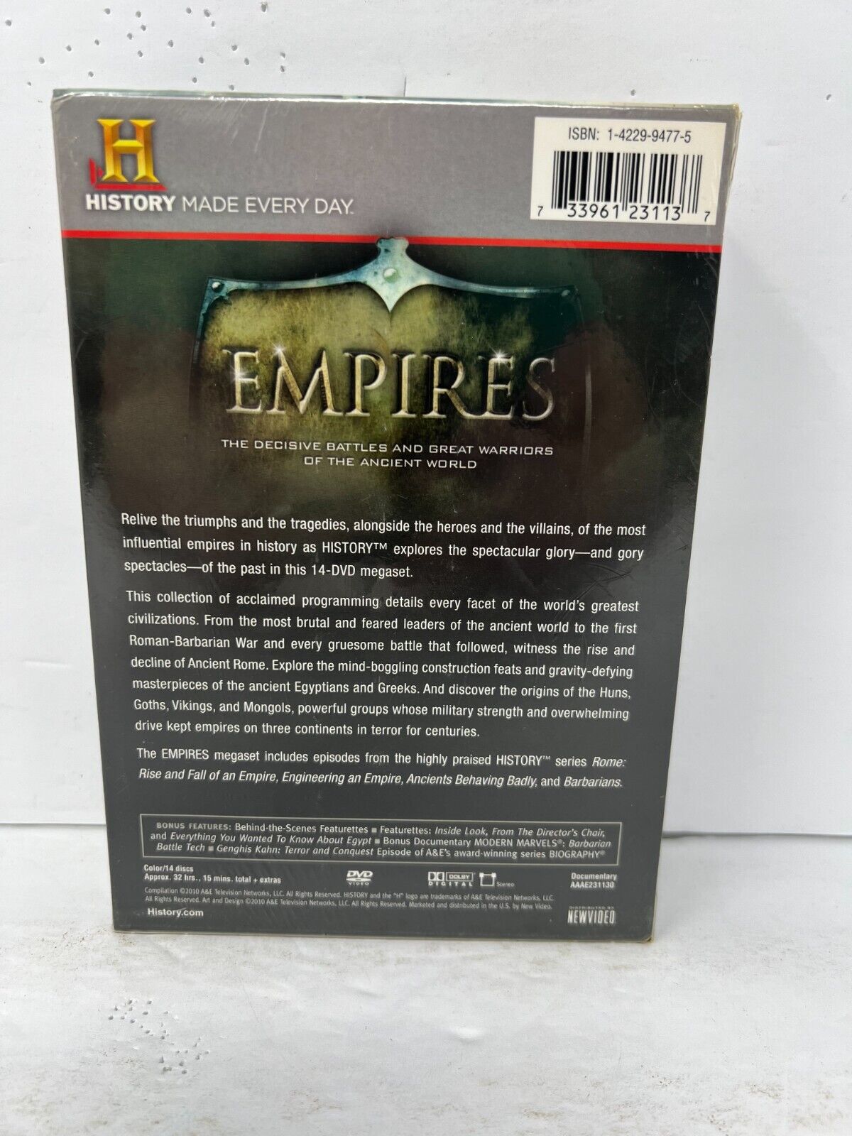 Empires: Decisive Battles & Great Warriors Megaset (DVD) New and Sealed!!!