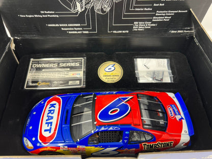 Team Caliber Owners Nascar #6 Mark Martin Kraft 2002 Ford Taurus 1:24 Diecast