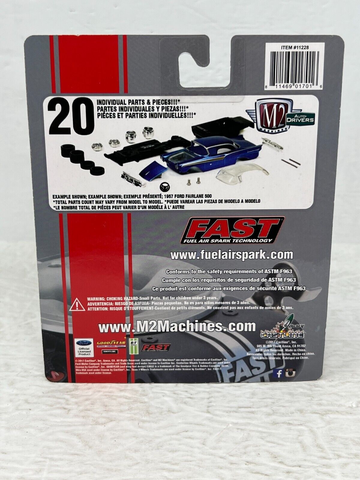 M2 Machines Fast 1970 Ford Torino Cobra CHASE Auto-Drivers 1:64 Diecast