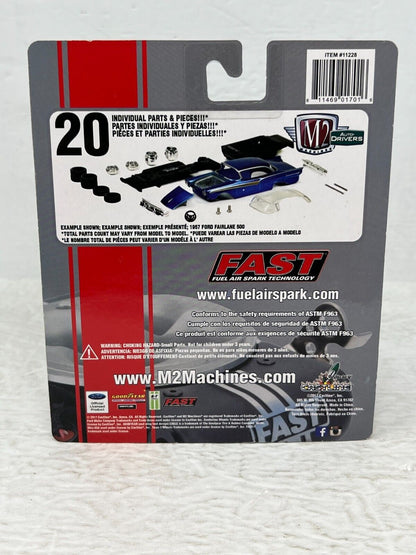 M2 Machines Fast 1970 Ford Torino Cobra CHASE Auto-Drivers 1:64 Diecast