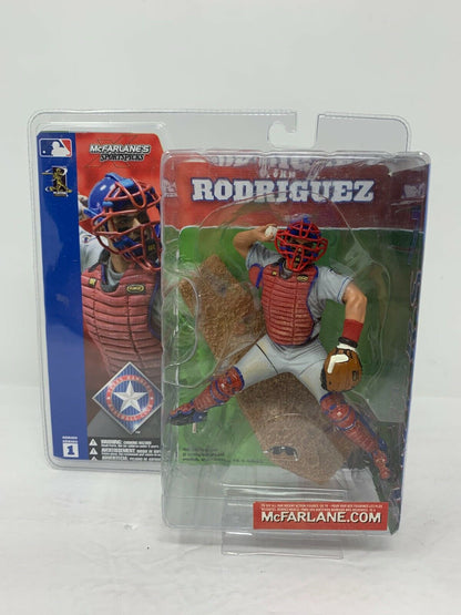 McFarlane MLB Series 1 Ivan Rodriguez Texas Rangers Action Figure