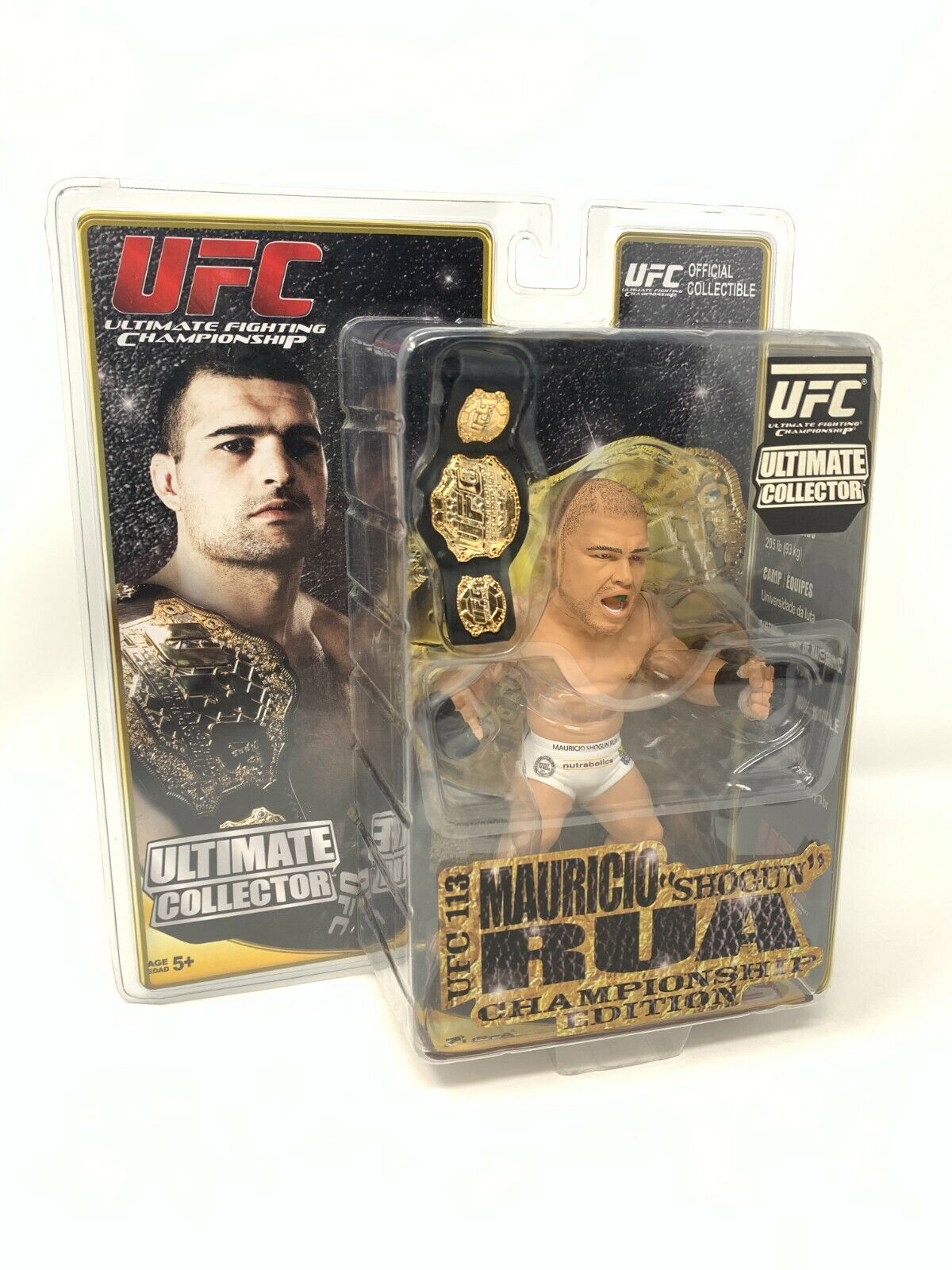 Round 5 UFC Mauricio “Shogun” Rua Ultimate Collector UFC 113 Action Figure