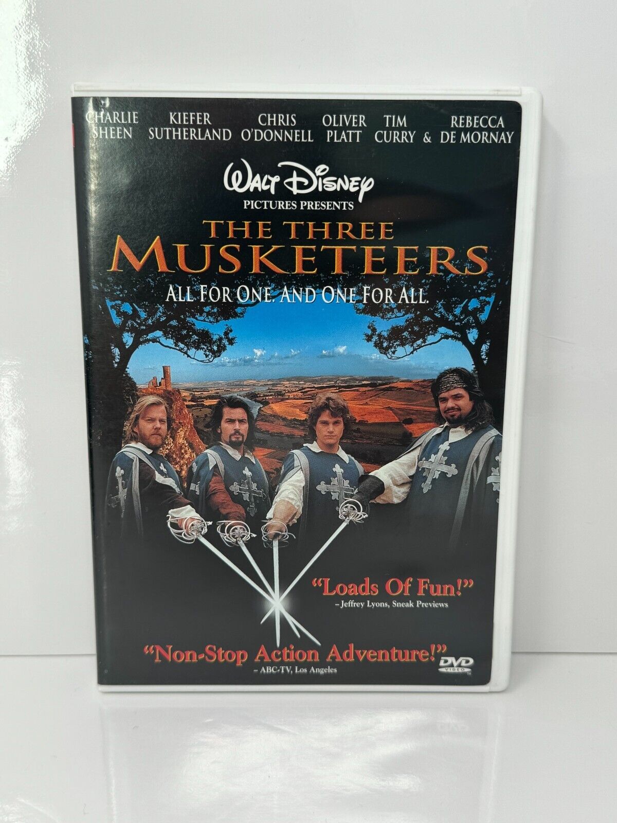 The Three Musketeers (DVD) Disney Live Action Good Condition!!!