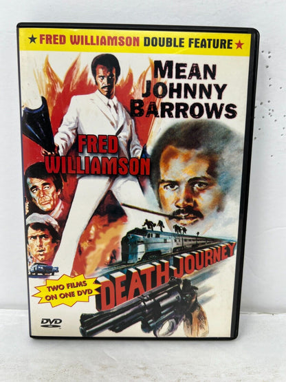 Death Journey / Mean Johnny Barrows (DVD) Action Good Condition!!!