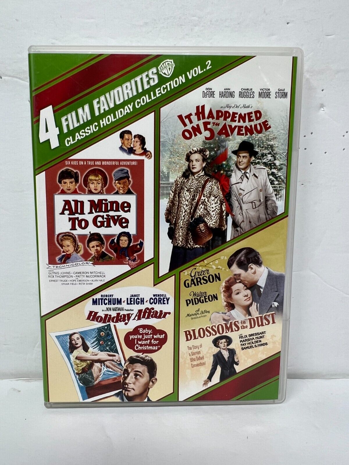 4 Film Favorites: Classic Holiday Collection (DVD) Christmas Good Condition!!!