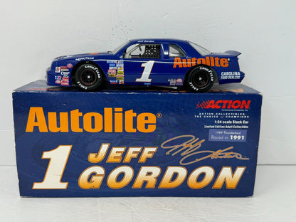 Action Nascar #1 Jeff Gordon Autolite 1989 Ford Thunderbird 1:24 Diecast