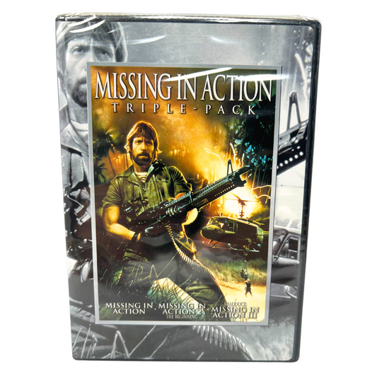 Missing in Action: Triple Feature (DVD) Action New and Sealed!!!