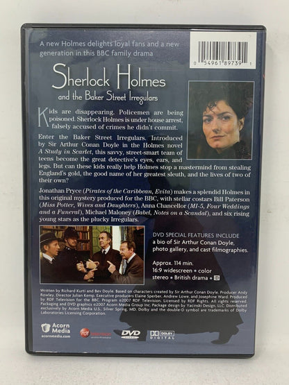 Sherlock Holmes & the Baker Street Irregulars (DVD) Crime Movie Good Shape