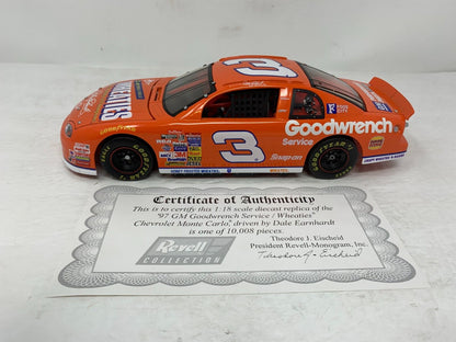 Revell Nascar #3 Wheaties Dale Earnhardt Sr. Chevrolet Monte Carlo 1:18 Diecast