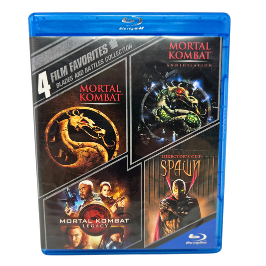 Mortal Kombat / Annihilation/ Legacy / Spawn (Blu-ray) Collection Good Condition