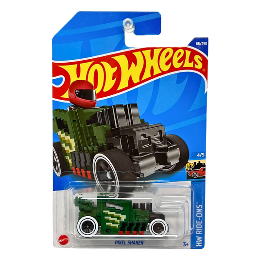 Hot Wheels Treasure Hunt HW Ride-Ons Pixel Shaker 1:64 Diecast