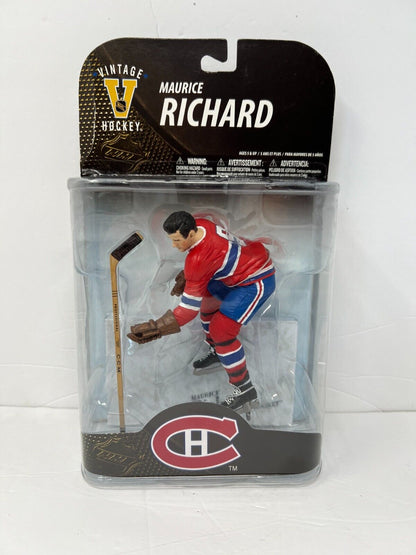 Mcfarlane NHL Legends 7 Maurice Richard Montreal Canadiens (Red) Jersey Figure