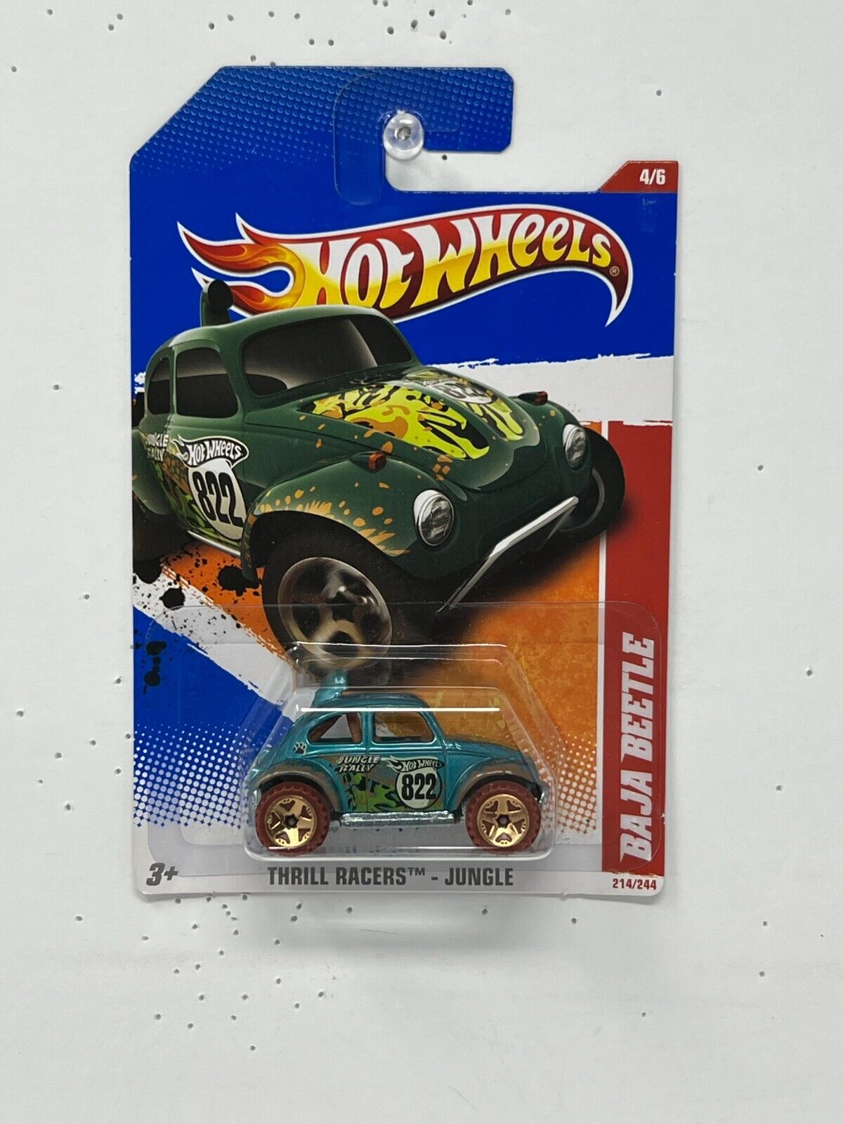 Hot Wheels Thrill Racers - Jungle Baja Beetle 1:64 Diecast