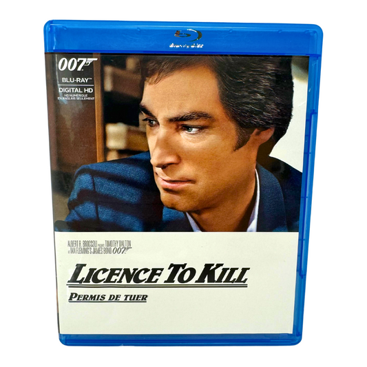 007 James Bond Licence to Kill (Blu-ray) Action Good Condition!!!