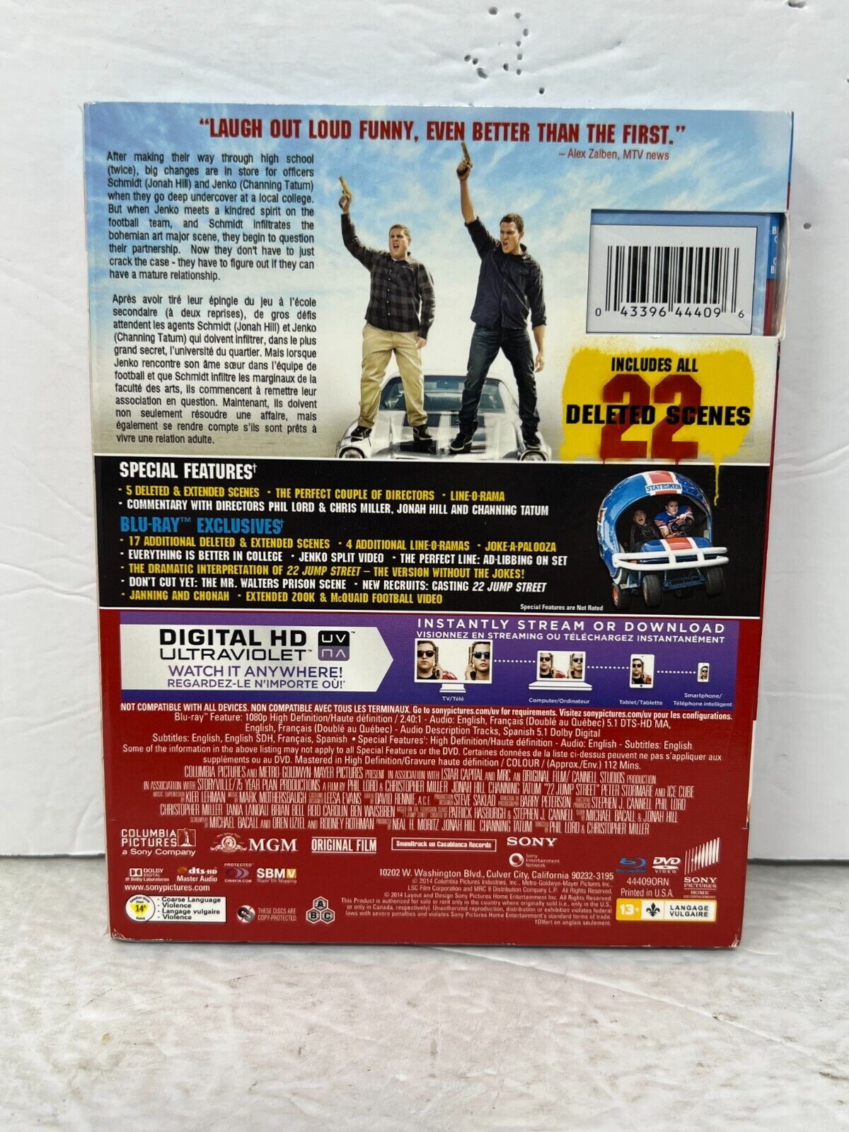 22 Jump Street (Blu-ray) Comedy Brand New and Sealed!!!