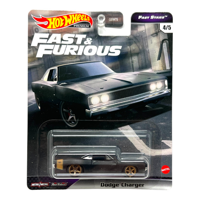 Hot Wheels Premium Fast & Furious Fast Stars Dodge Charger 1:64 Diecast