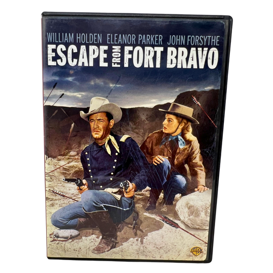 Escape from Fort Bravo (DVD) Western Good Condition!!!