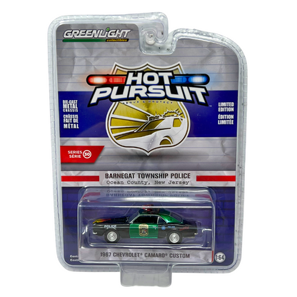 Greenlight Hot Pursuit 1967 Chevrolet Camaro Custom GREEN MACHINE 1:64 Diecast