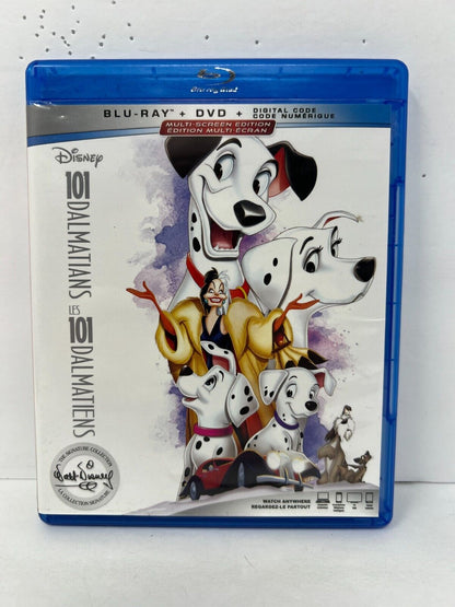 101 Dalmatians (Blu-ray) Disney Classic Good Condition!!!