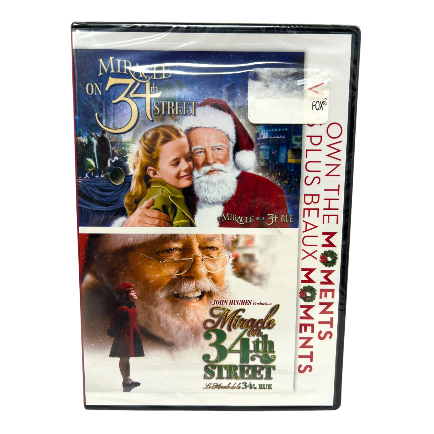 Miracle On 34th Street (1947) & Remake (1994) (DVD) Christmas New and Sealed!!!