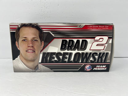 Lionel Racing #2 Brad Keselowski Miller Lite Patriotic 2018 Mustang 1:24 Diecast