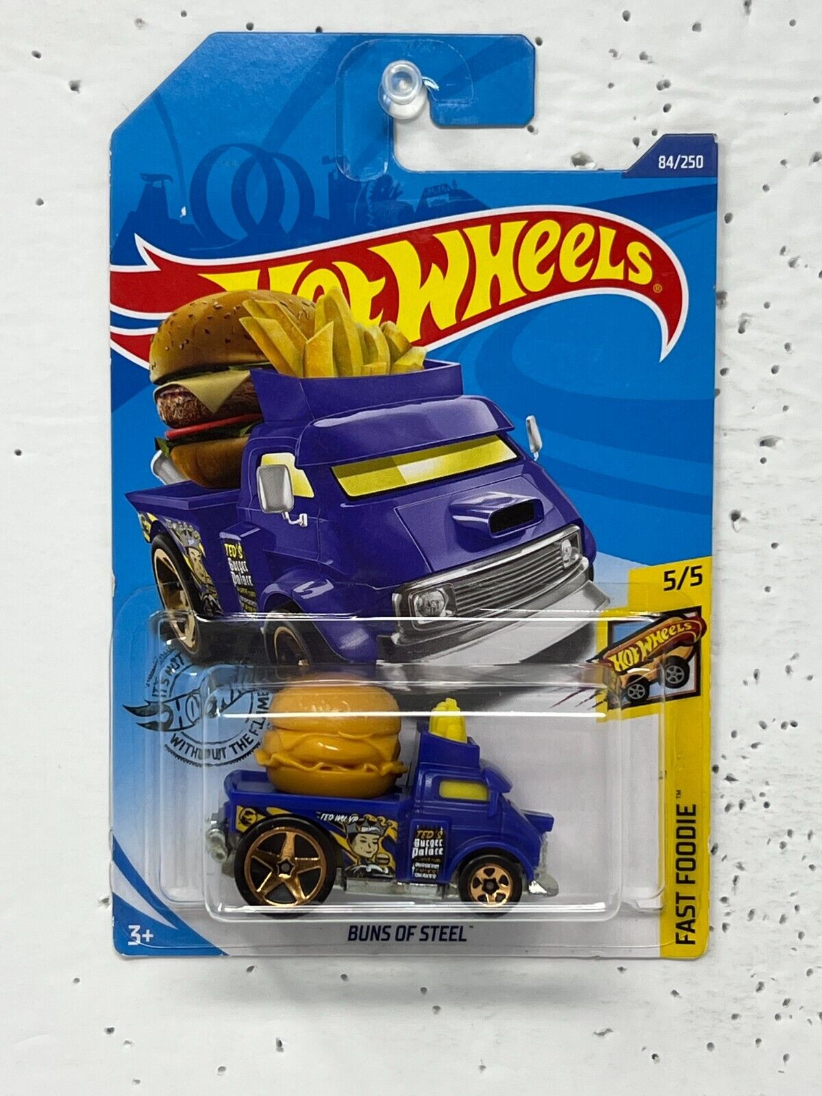 Hot Wheels Treasure Hunt Fast Foodie Buns of Steel 1:64 Diecast