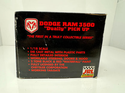 JRL Collectibles Dodge Ram 3500 V10 Dually Pick Up Truck 1:18 Diecast