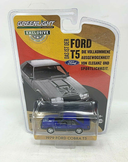 Greenlight 1979 Ford Cobra T5 Exclusive Hobby Ford T5 1:64 Diecast