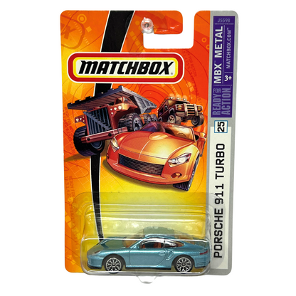 Matchbox MBX Metal Porsche 911 Turbo 1:64 Diecast