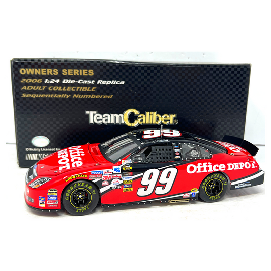 Team Caliber Nascar #99 Carl Edwards Office Depot 2006 Ford Fusion 1:24 Diecast