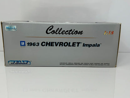 Welly 1963 Chevrolet Impala SS 1:18 Diecast