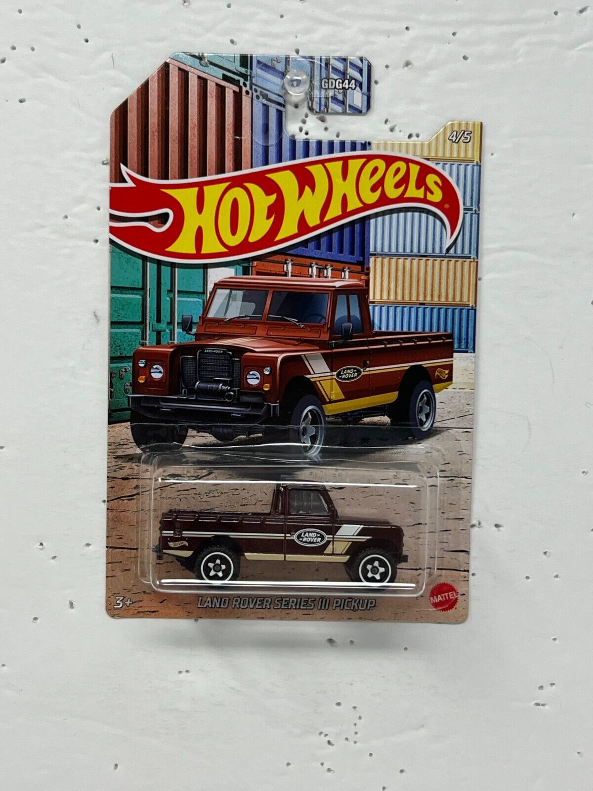 Hot Wheels Pickup Truck Series Land Rover Series III Pickup 1:64 Diecast V2